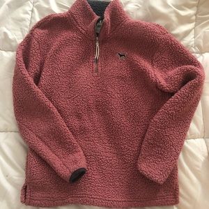 VS PINK Sherpa boyfriend style